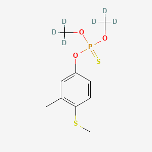 Chemical structure of Fenthion-d6