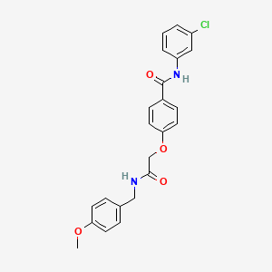 Chemical structure of MEIS-IN-2