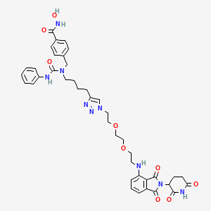 Chemical structure of HDAC6 degrader-1