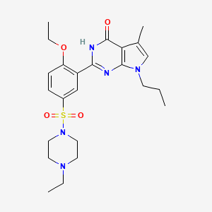 Chemical structure of Tunodafil