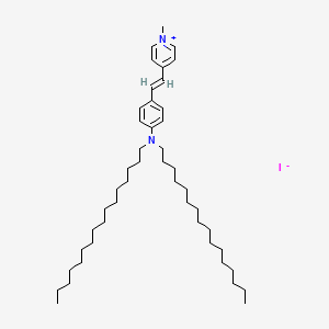 Chemical structure of 4-Di-16-ASP