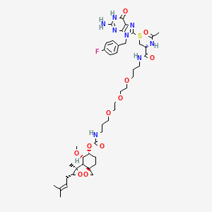 Chemical structure of AUTAC1