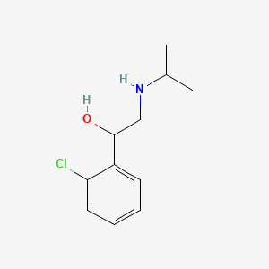 Chemical structure of Clorprenaline