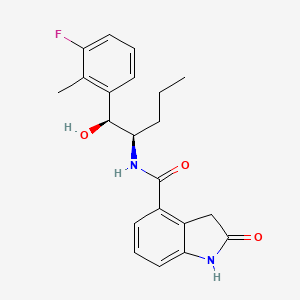 Chemical structure of A1AT modulator 1