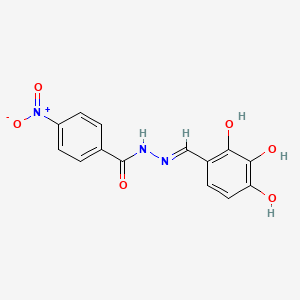 Chemical structure of Hexokinase 2 inhibitor 1