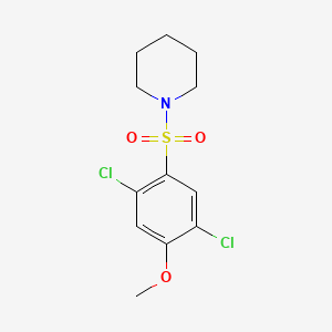 Chemical structure of AA74-1