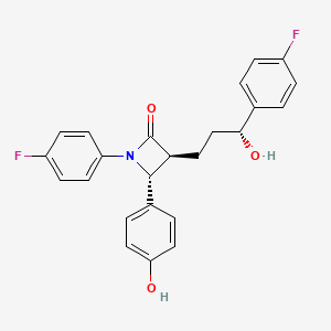 Chemical structure of ent-Ezetimibe
