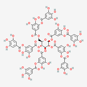 Chemical structure of Tannic Acid
