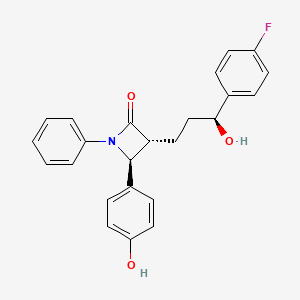 Chemical structure of Desfluoro-ezetimibe