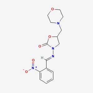 Chemical structure of 2-NP-AMOZ