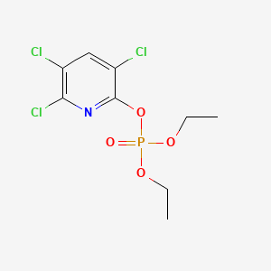 Chemical structure of Chlorpyrifos-oxon
