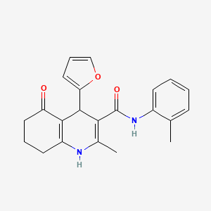 Chemical structure of FFA3 agonist 1