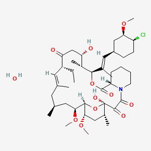 Chemical structure of Pimecrolimus hydrate