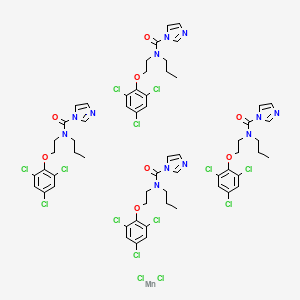 Chemical structure of Prochloraz manganese