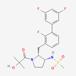 Chemical structure of (2R,3R)-Firazorexton