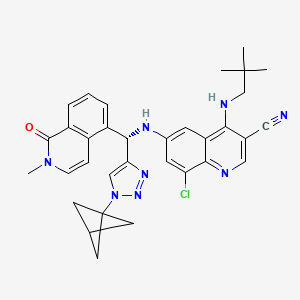 Chemical structure of Tilpisertib