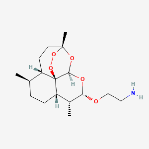 Chemical structure of β-Aminoarteether
