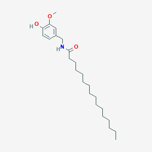 Chemical structure of Palvanil