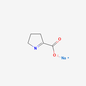 Chemical structure of Pyrroline-5-carboxylate sodium