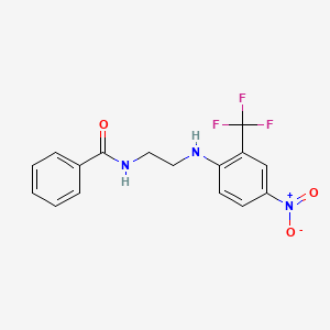 Chemical structure of NPBA