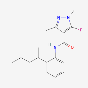 Chemical structure of Penflufen