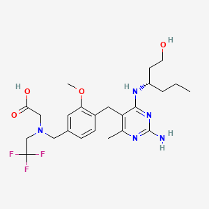 Chemical structure of Guretolimod hydrochloride