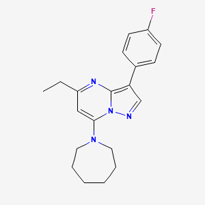 Chemical structure of JPD447