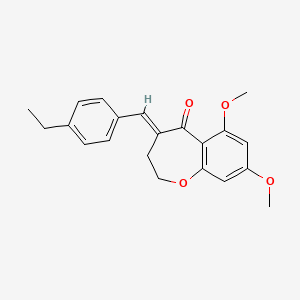 Chemical structure of PKM2-IN-3