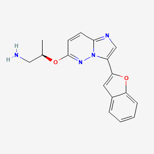 Chemical structure of MNK1/2-IN-5