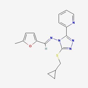 Chemical structure of Transketolase-IN-1