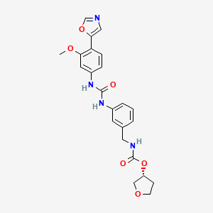 Chemical structure of (R)-Merimepodib