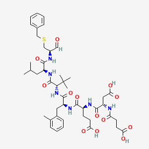 Chemical structure of Sulfo DBCO-PEG4-Maleimide TEA