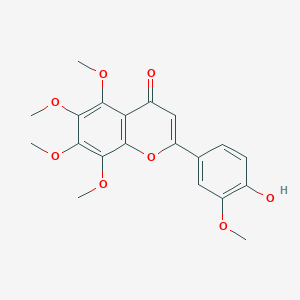 Chemical structure of 4′-Demethylnobiletin