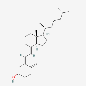Chemical structure of 3-epi-25-Hydroxy Vitamin D3-d6