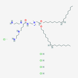 Chemical structure of DOSPA