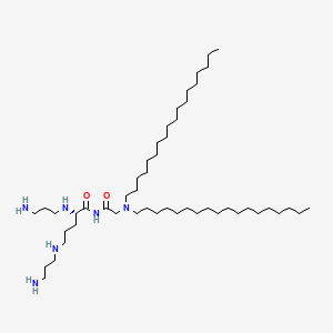 Chemical structure of Transfectam