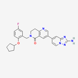 Chemical structure of RIPK1-IN-9