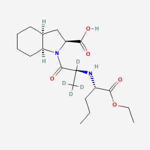 Chemical structure of Perindopril-d4