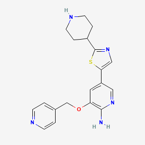 Chemical structure of HPK1-IN-26