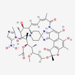 Chemical structure of Rifasutenizol