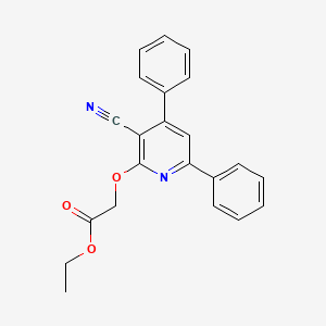 Chemical structure of HTS07545
