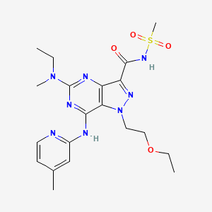 Chemical structure of PF-00489791