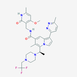 Chemical structure of (R)-HH2853