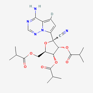 Chemical structure of GS-621763-d1