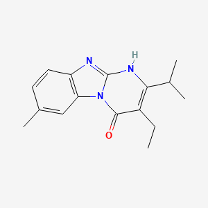 Chemical structure of MrgprX2 antagonist-4