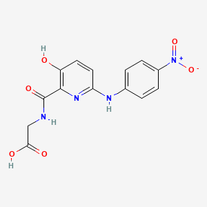 Chemical structure of FTO-IN-6