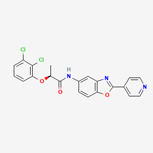 Chemical structure of IMPDH2-IN-2