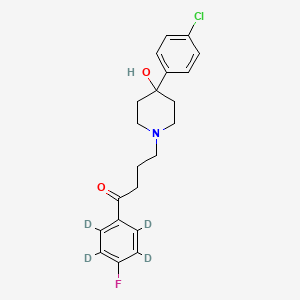 Chemical structure of Haloperidol-d4-1