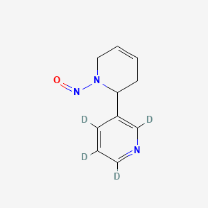 Chemical structure of N-Nitrosoanatabine-d4
