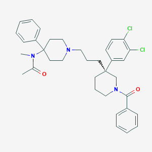 Chemical structure of (S)-Osanetant